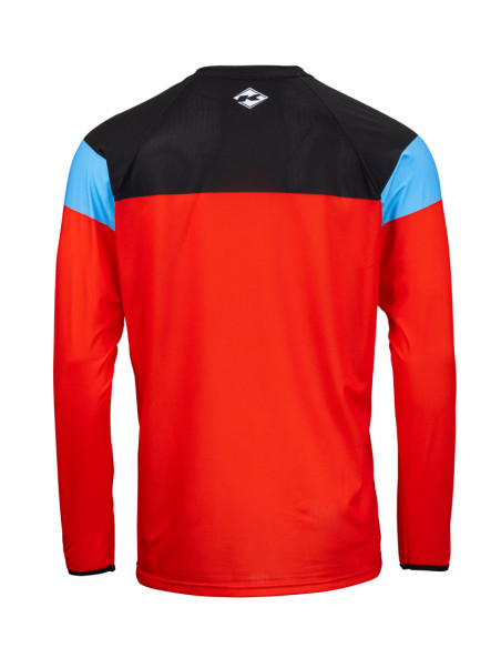 Maillot cross Kenny 2023 Titanium - Rouge Noir