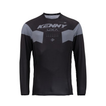 Maillot cross Kenny 2023 Titanium Solid - Noir
