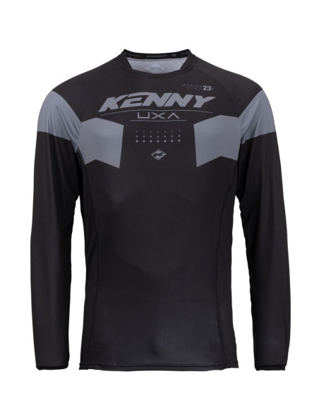 Maillot cross Kenny 2023 Titanium Solid - Noir