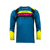 Maillot cross Kenny 2023 Track Focus - Bleu foncé