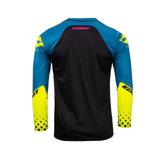 Maillot cross Kenny 2023 Track Focus - Bleu foncé