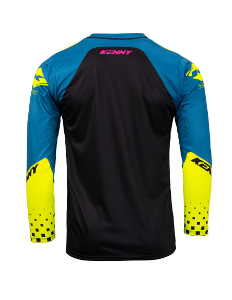 Maillot cross Kenny 2023 Track Focus - Bleu foncé