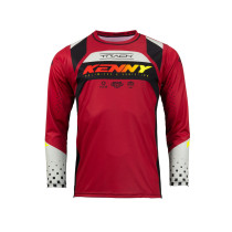 Maillot cross Kenny 2023 Track Focus - Rouge Foncé