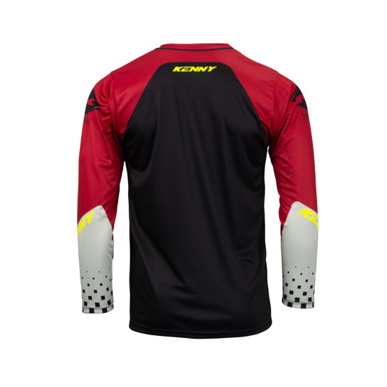 Maillot cross Kenny 2023 Track Focus - Rouge Foncé