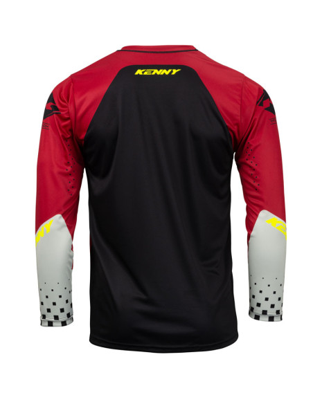 Maillot cross Kenny 2023 Track Focus - Rouge Foncé
