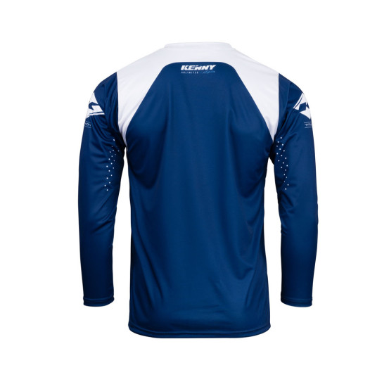 Maillot cross Kenny Track Raw - Bleu