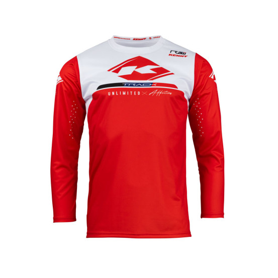 Maillot cross Kenny Track Raw - Rouge