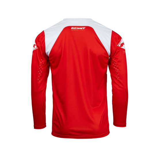 Maillot cross Kenny Track Raw - Rouge