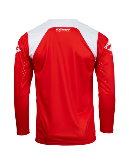 Maillot cross Kenny Track Raw - Rouge