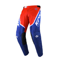 Pantalon cross enfant Kenny 2024 Track Focus - Patriot Bleu Blanc Rouge