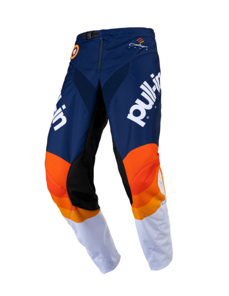 Pantalon cross enfant Pull-In by Kenny 2023 Race - Orange Bleu