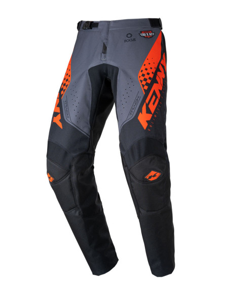 Pantalon cross Kenny 2023 Track Focus - Orange Noir