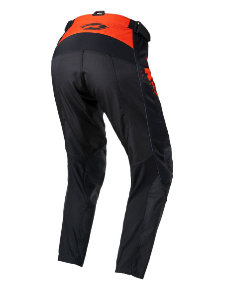 Pantalon cross Kenny 2023 Track Focus - Orange Noir