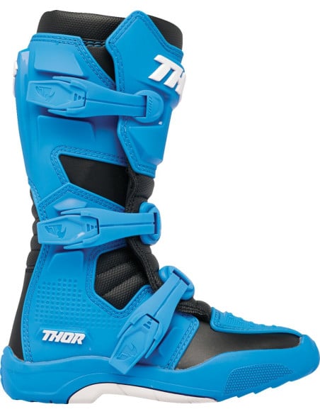Bottes cross enfant Thor Blitz XR - Bleu Noir