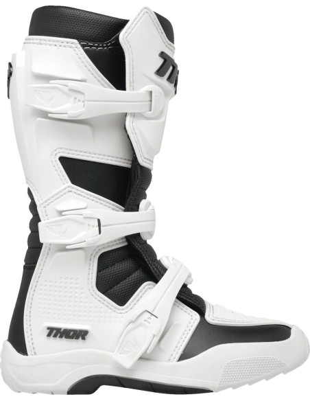Bottes cross enfant Thor Blitz XR - Noir Blanc