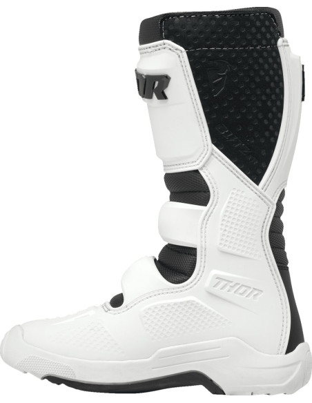 Bottes cross enfant Thor Blitz XR - Noir Blanc
