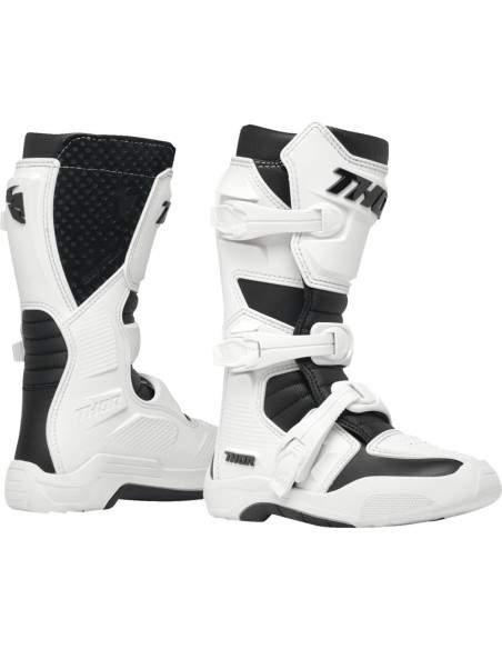 Bottes cross enfant Thor Blitz XR - Noir Blanc