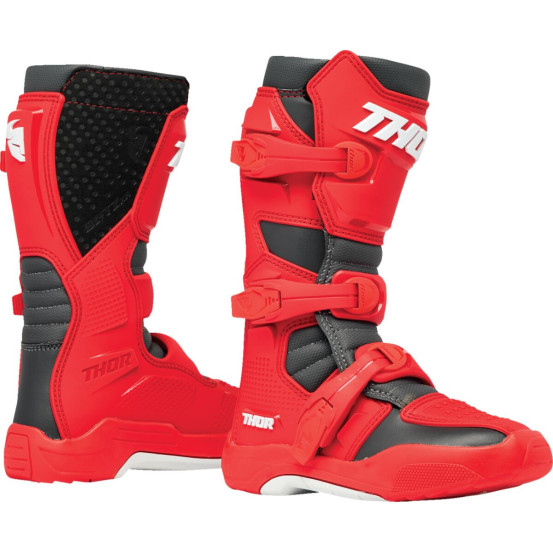 Bottes cross enfant Thor Blitz XR - Rouge