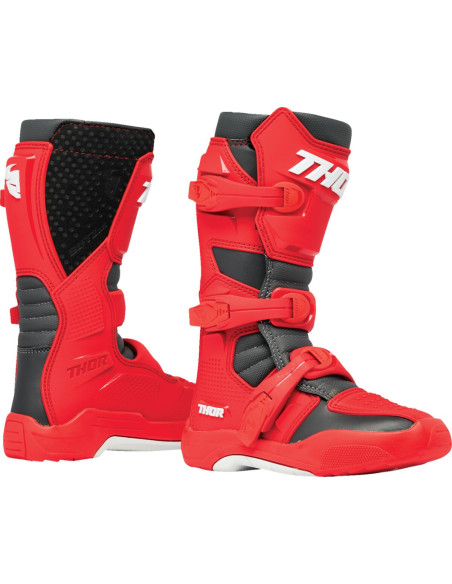 Bottes cross enfant Thor Blitz XR - Rouge