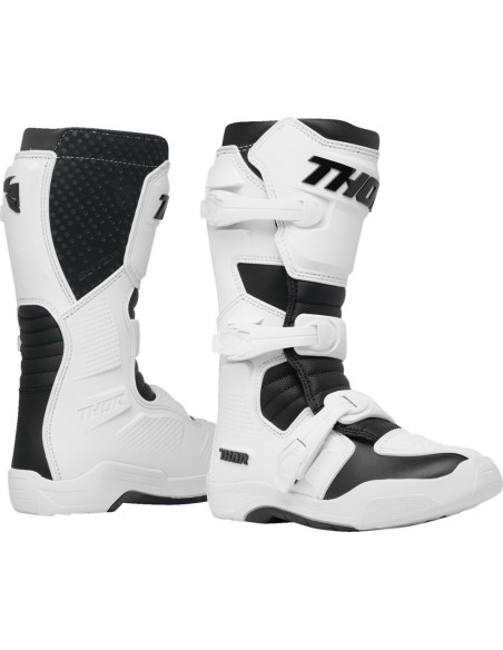 Bottes cross femme Thor Blitz XR - Blanc Noir
