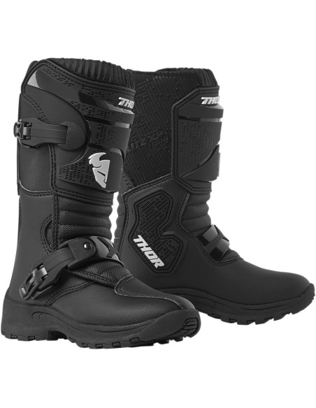 Bottes cross mini Thor Blitz XP (du 28 au 31) - Noir