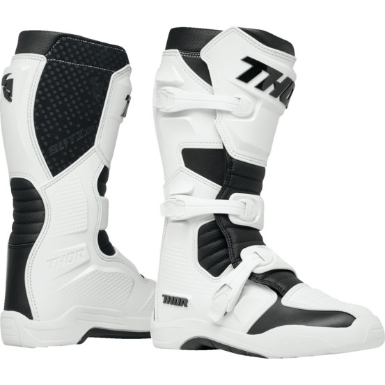 Bottes cross Thor Blitz XR - Blanc Noir