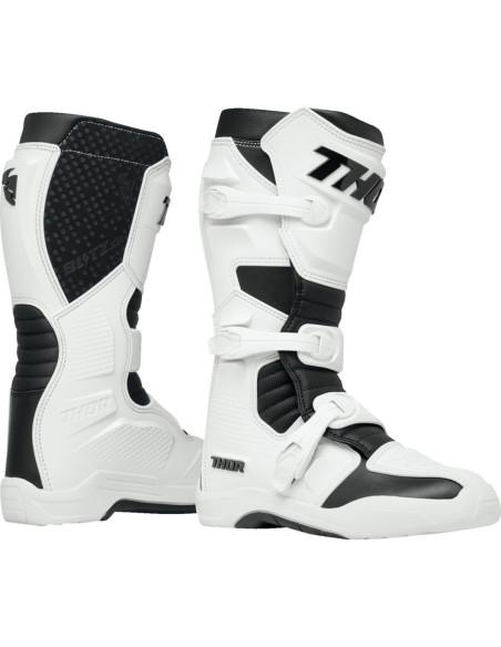 Bottes cross Thor Blitz XR - Blanc Noir