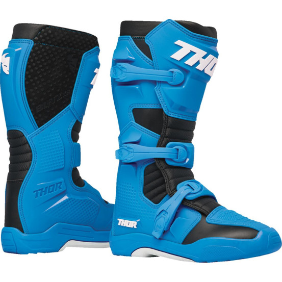 Bottes cross Thor Blitz XR - Bleu Noir