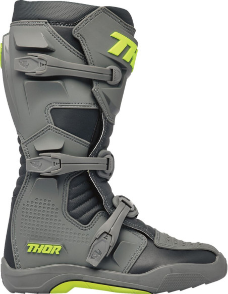 Bottes cross Thor Blitz XR - Gris Jaune Fluo