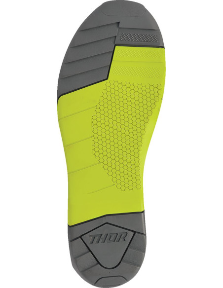 Bottes cross Thor Blitz XR - Gris Jaune Fluo