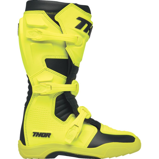 Bottes cross Thor Blitz XR - Jaune Fluo Noir