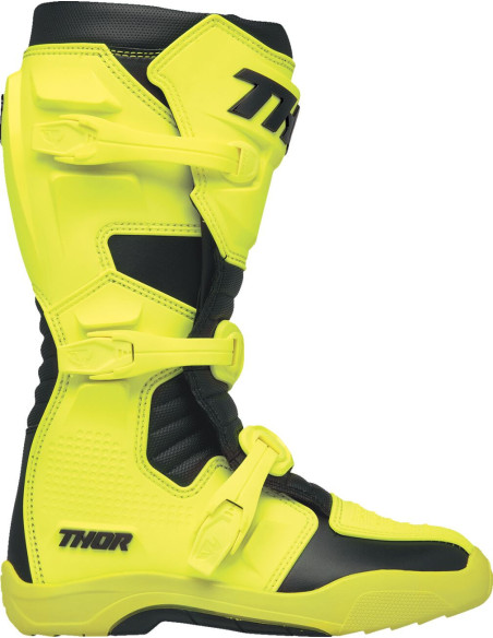 Bottes cross Thor Blitz XR - Jaune Fluo Noir