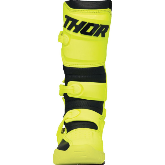 Bottes cross Thor Blitz XR - Jaune Fluo Noir