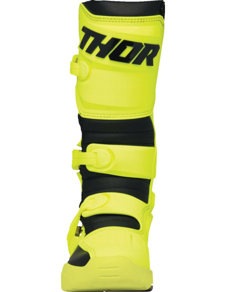 Bottes cross Thor Blitz XR - Jaune Fluo Noir