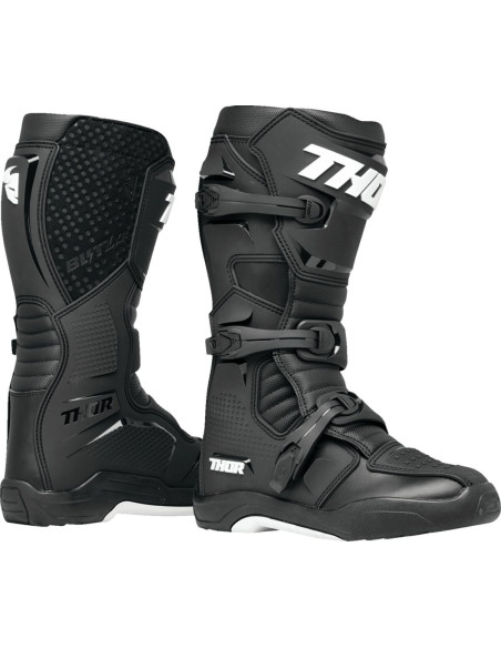 Bottes cross Thor Blitz XR - Noir Blanc