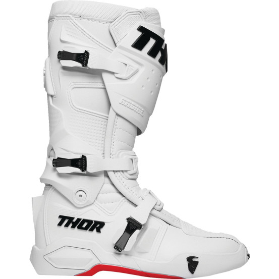 Bottes cross Thor Radial - Frost Blanc
