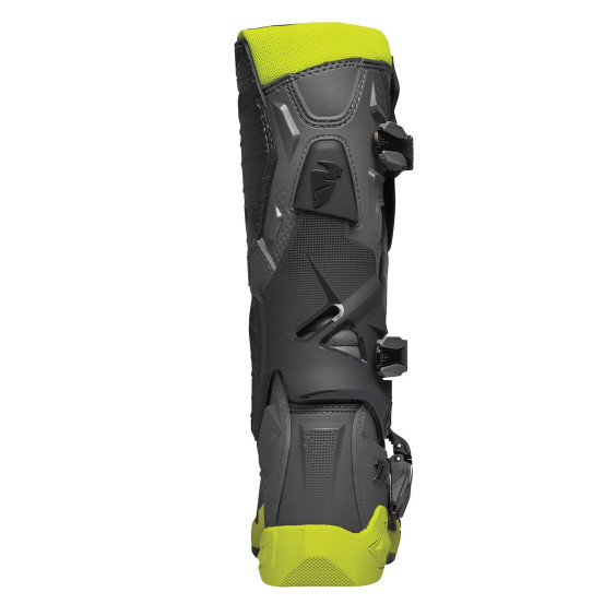 Bottes cross Thor Radial - Gris Jaune Fluo