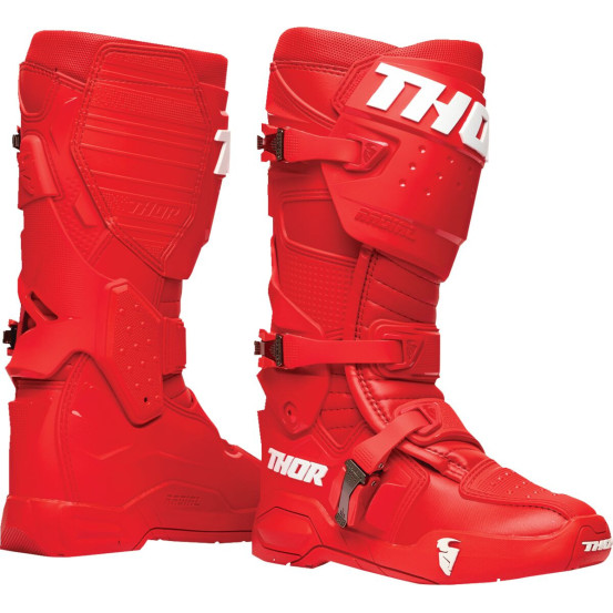 Bottes cross Thor Radial - Rouge