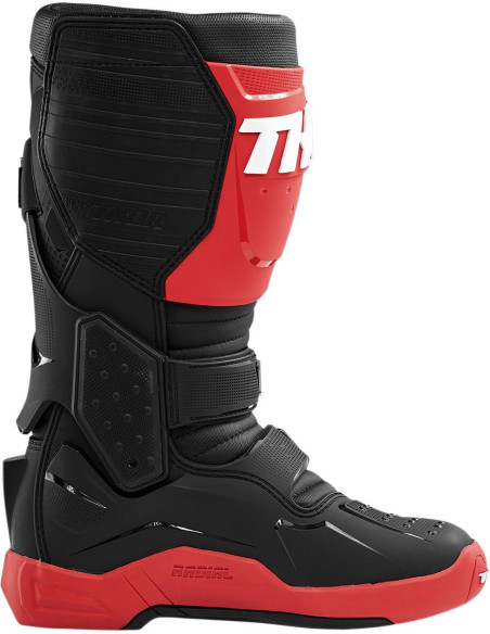 Bottes cross Thor Radial - Rouge Noir