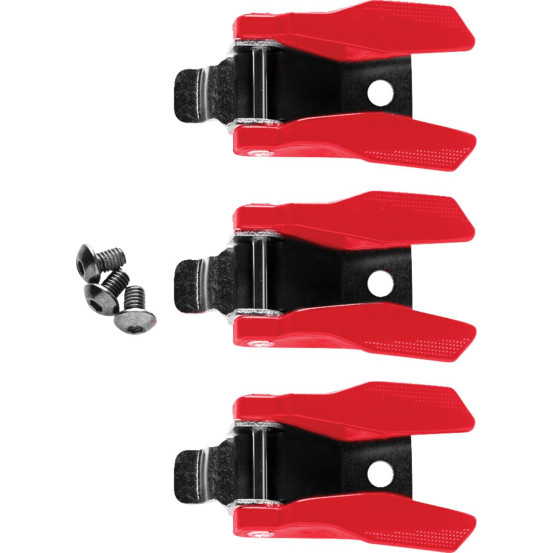 Boucles pour bottes Thor Radial - Rouge