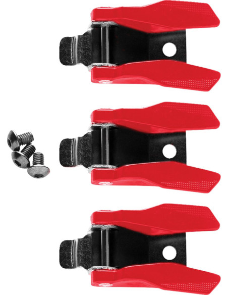 Boucles pour bottes Thor Radial - Rouge