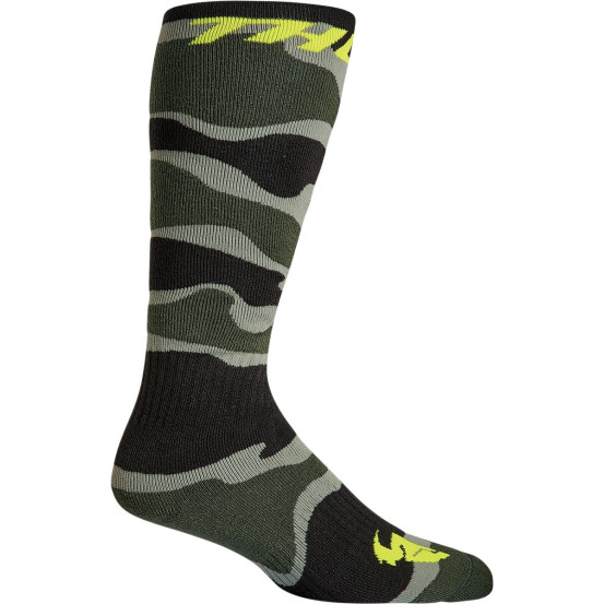 Chaussettes Thor MX Camo Vert Blanc