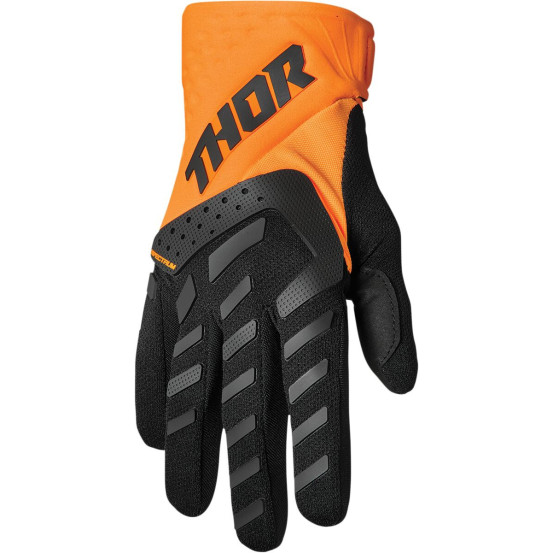 Gants cross enfant Thor Spectrum - Orange Noir