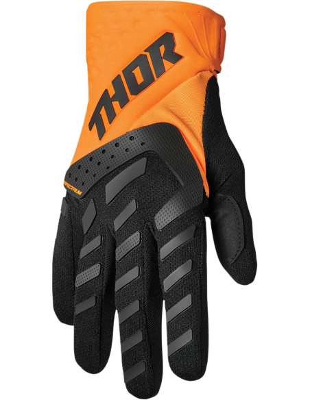 Gants cross enfant Thor Spectrum - Orange Noir