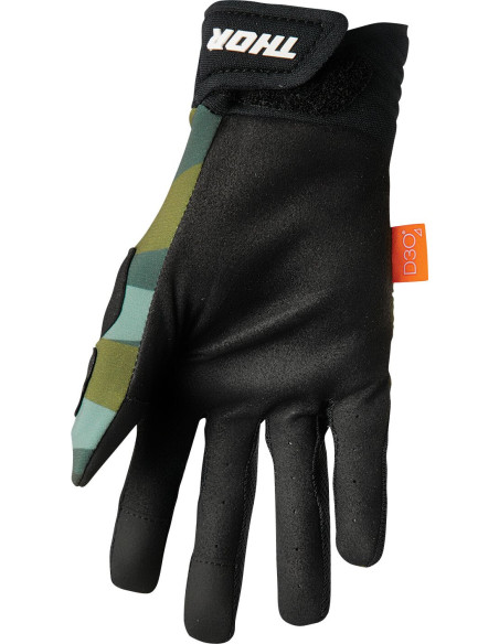 Gants cross Thor Rebound - Camo Noir