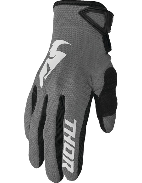 Gants cross Thor Sector - Gris