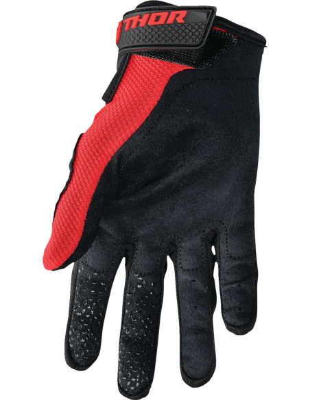 Gants cross Thor Sector - Rouge