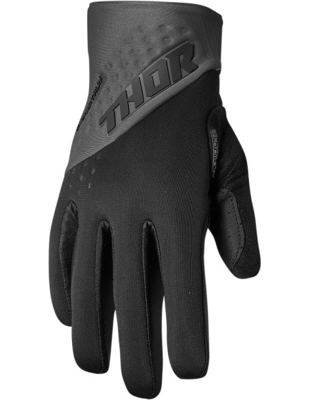 Gants cross Thor Spectrum Cold - Noir Gris Charcoal