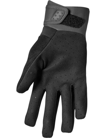 Gants cross Thor Spectrum Cold - Noir Gris Charcoal
