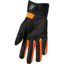 Gants cross Thor Spectrum Cold - Orange Noir 2